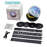 Galaxy projector Night Light Starry Sky Planet Magic home planetarium Universe LED Colorful Rotate Flashing Star kids lamp gift