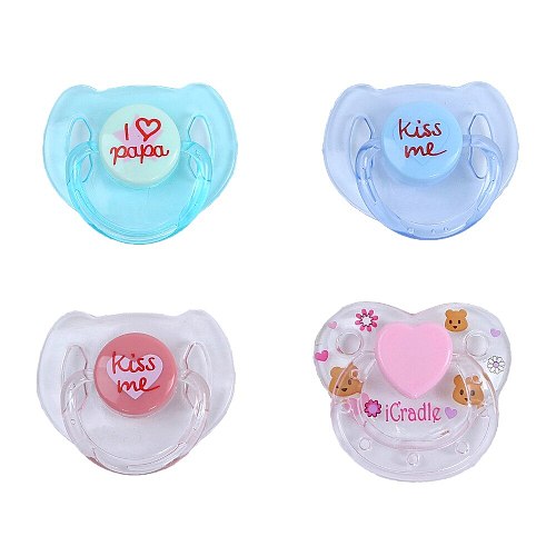 NEW lovely reborn supply magnet pacifier/ dummy bear pacifier for reborn baby dolls