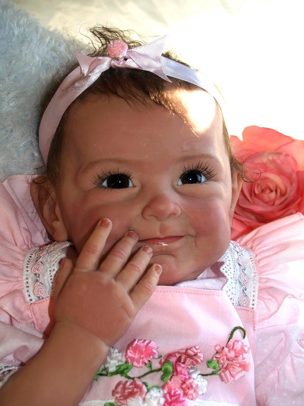 Newborn baby 45cm Realistic Vinyl Silicone Reborn Baby Doll For Sale