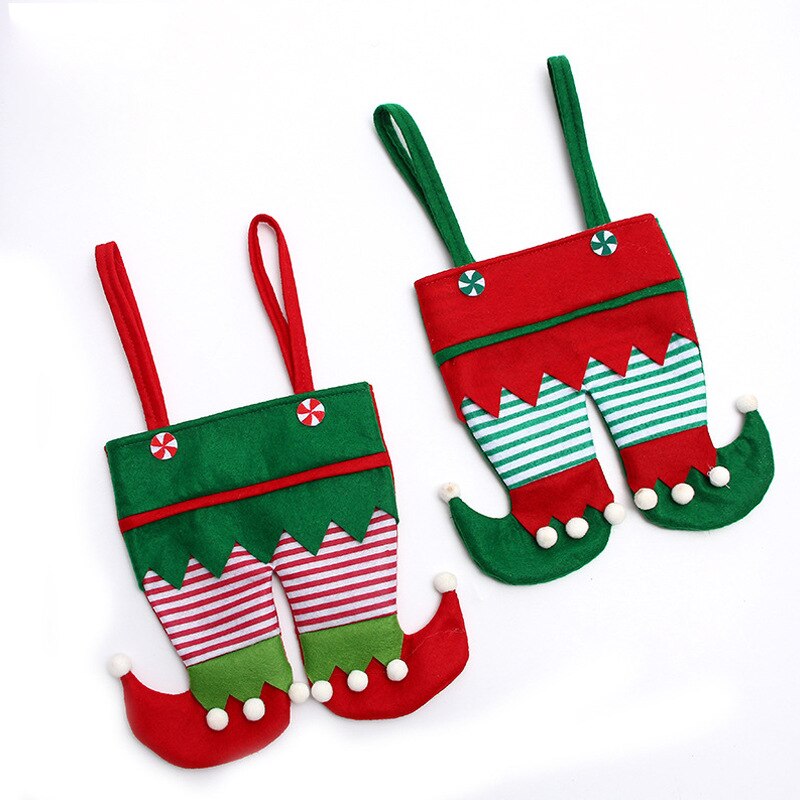 Merry Christmas Decorations For Home 2020 Xmas Navidad Natal Stockings & Gift Holders Candy Bag Happy New Year 2021