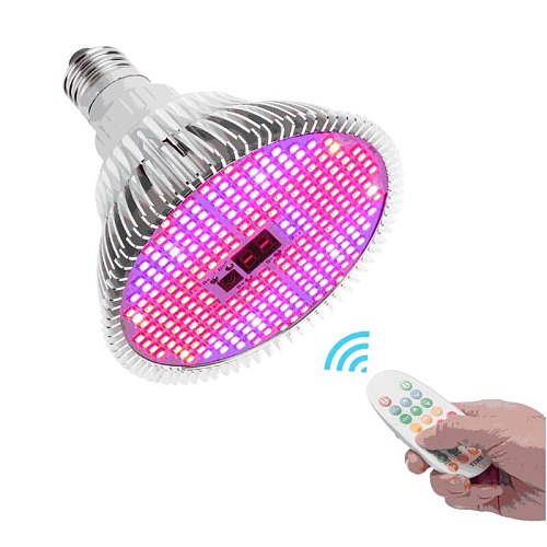 NEW Timing LED Grow Light Full Spectrum E27 Growing Bulb for Indoor Hydroponics Flowers Plants phyto lamp VEG and bloom