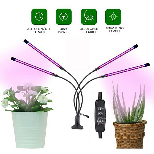 5V usb LED Grow Light Full Spectrum Phyto Lamp For Indoor Vegetable Flower Plant Tent Seedlings Seeds Phyto light
