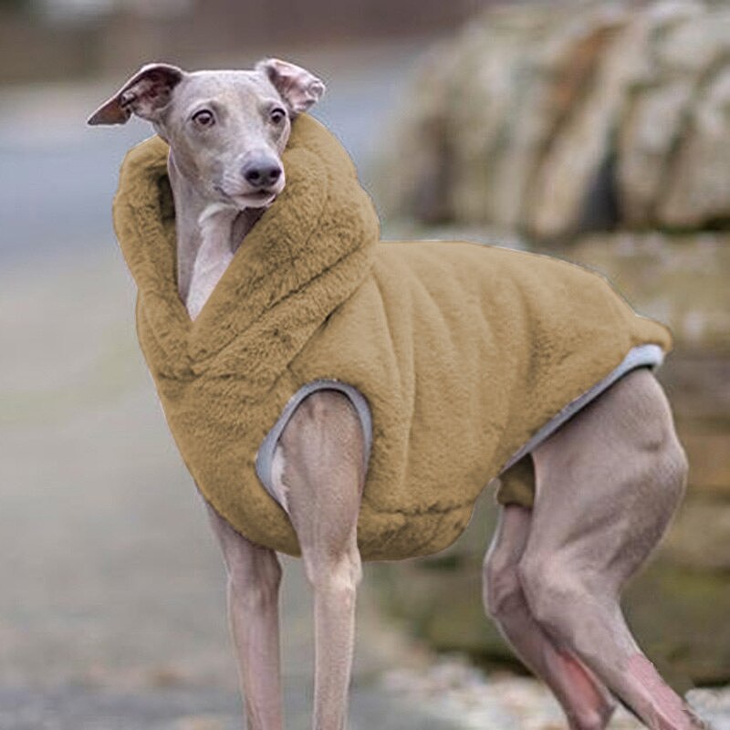 Winter Warm Medium Big Dog Coat Jacket for Large Dogs Polyester Pet