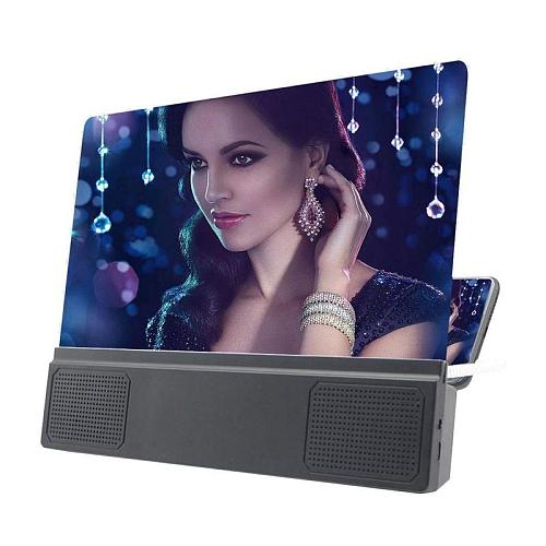 12 inch HD Mobile Phone Screen Folding Magnifier HD Video Amplifier vn5f