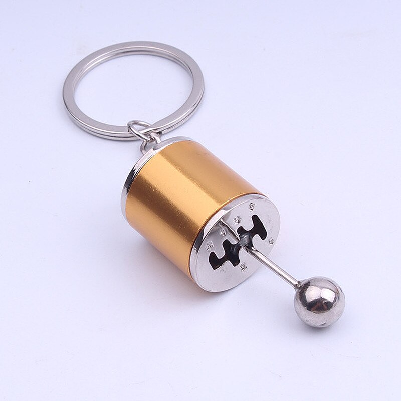 Metal AntiStress toy Creative Car 6 Speed Gearbox Gear Fidget Toy Fob
