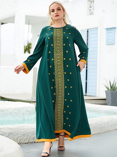 Ramadan Eid Mubarak Turkish Maxi Dresses For Women Abaya Dubai Islam Muslim Fashion Long Dress Caftan Robe Longue Femme Kaftan