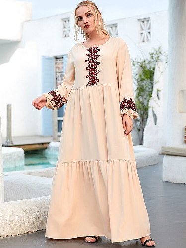 Ramadan Eid Mubarak Dresses For Women Robe Longue Dubai Abaya Turkey Islam Arabic Muslim Fashion Long Dress Kaftan Moroccan