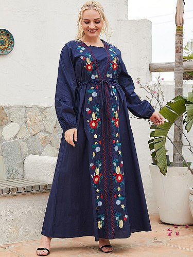 Ramadan Mubarak Dresses Abayas For Women Abaya Dubai Turkey Muslim Fashion Dress Islam Clothing Robe Musulman Vetement Femme