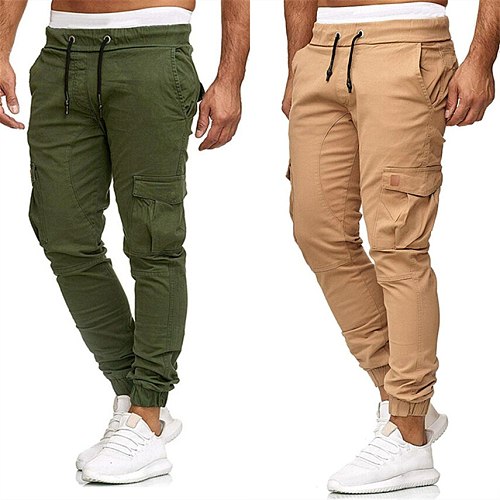 Men Bottoms Islamic Pant for Adult Slim Corset Lace Solid Arab Dubai Ramadam Saudi Arabia Eid Mubarak Muslim Fashion Trousers