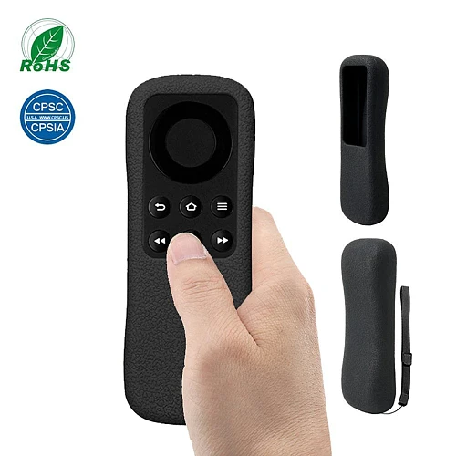 Covers For Amazon Fire TV Stick Remote Control Cases Shockproof Silicone Protective Anti-Slip Washable Lightweight