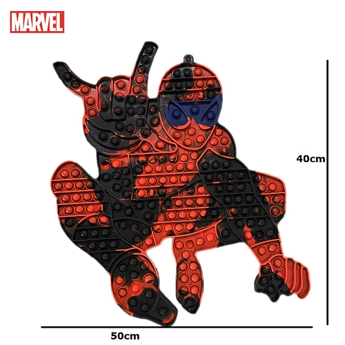 50cm Big Disney Spiderman Gigante Fidget Toys Kit Completo Marvel Push Bubble Sensory Relief Anti Stress Kawaii For Kids Adult