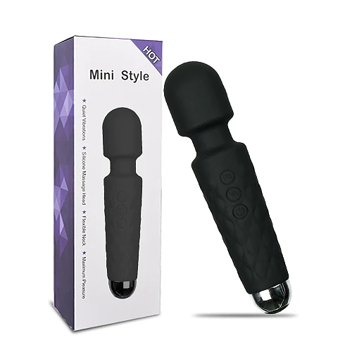 Micro Therapeutic Device - Smallest and Strongest Cordless Handheld Massager - Powerful - Best for Travel - Magic Stress Away - Perfect on Back Legs Hand Pains and Sports Recovery