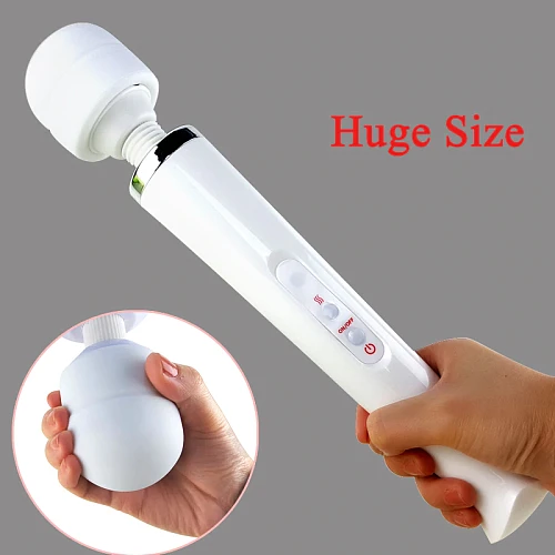 Therapeutic Wand Massager - Handheld Cordless and Powerful USB Rechargeable - Magic Recovery Effect for Body – Back Neck Shoulder Feet