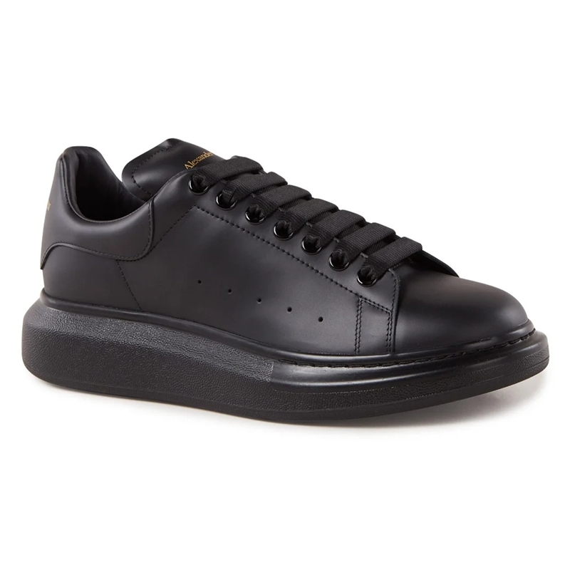 Alexander McQueen classic black platform shoes
