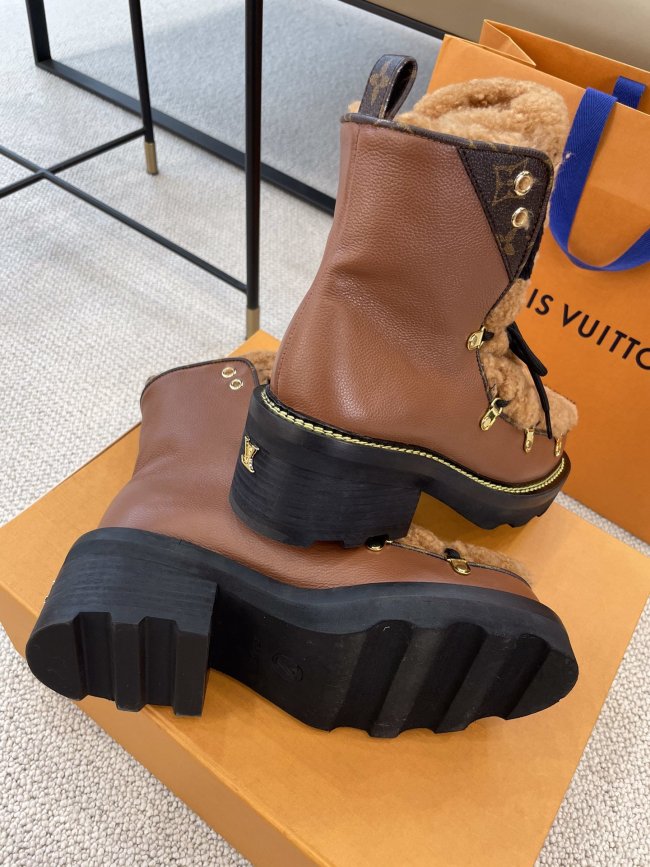 Louis Vuitton 2019 Rhapsody Moto Boots - Black Boots, Shoes