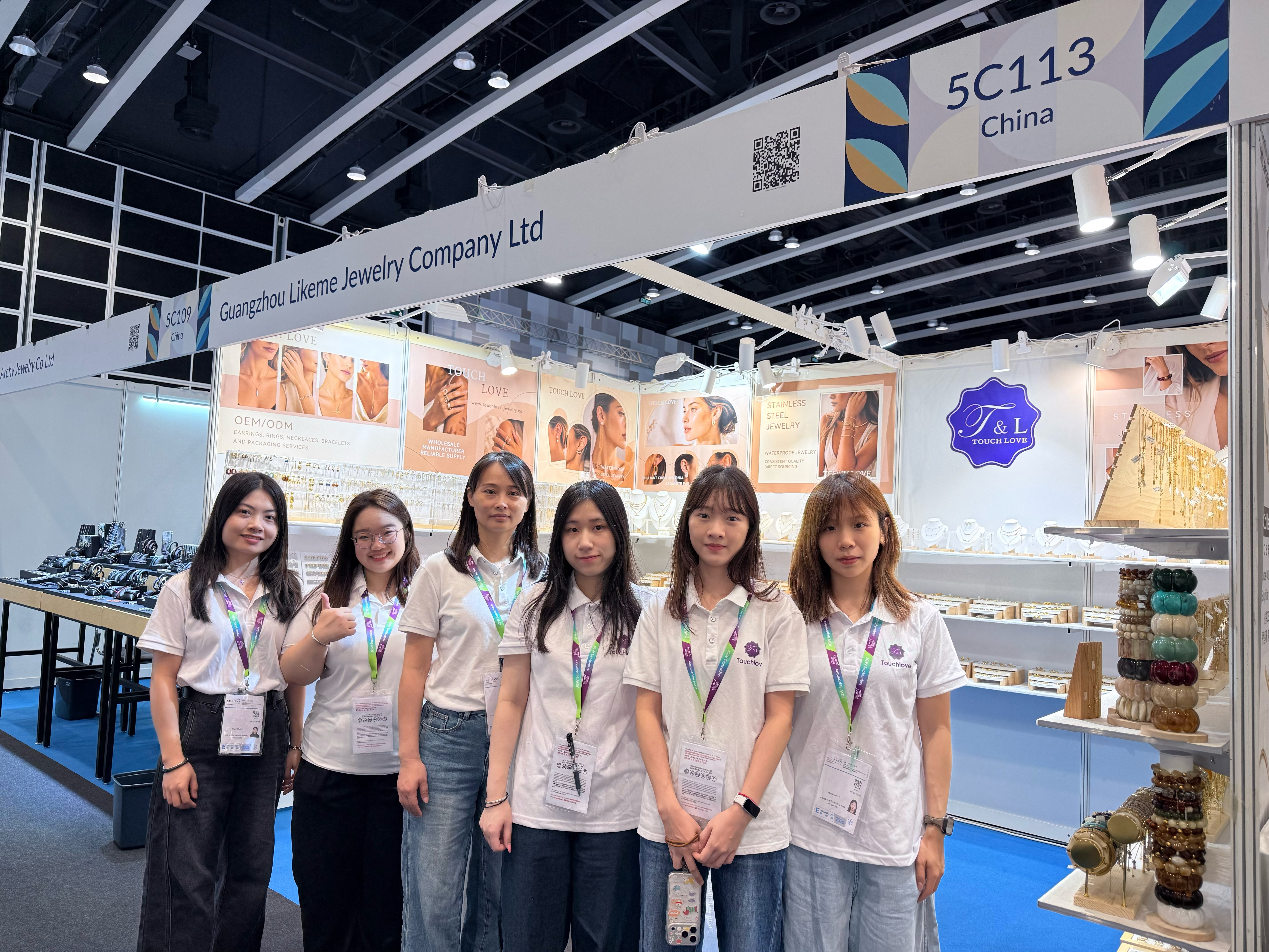 Touchlove Jewelry team at SEASONS Autumn Hong Kong 2026