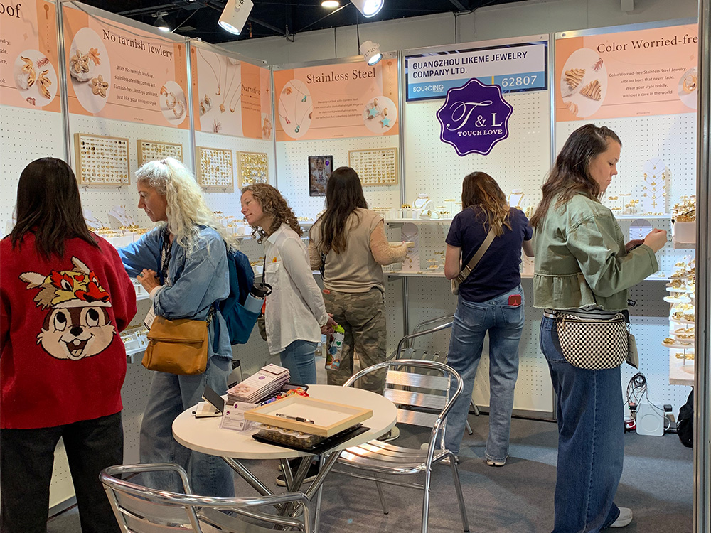Touchlove Jewelry buyer meeting at SOURCING at MAGIC Las Vegas 2025