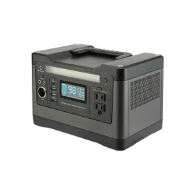 550Wh portable outdoor solar generator with 500W inverter