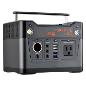280Wh Portable Solar Generator with 300W inverter