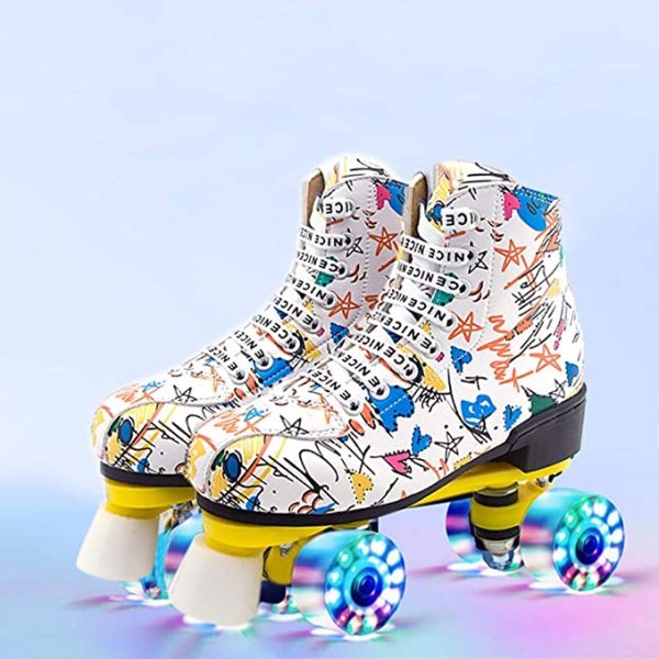 Quad Roller Skate- Graffiti