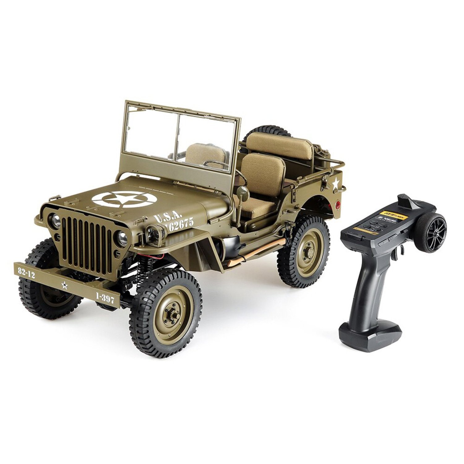 Us 85 99 Rochobby Fms 1 10 2 4g 2ch Waterproof 1941 Mb Scaler Rc Car Vehicle Model Www Homesbass Com