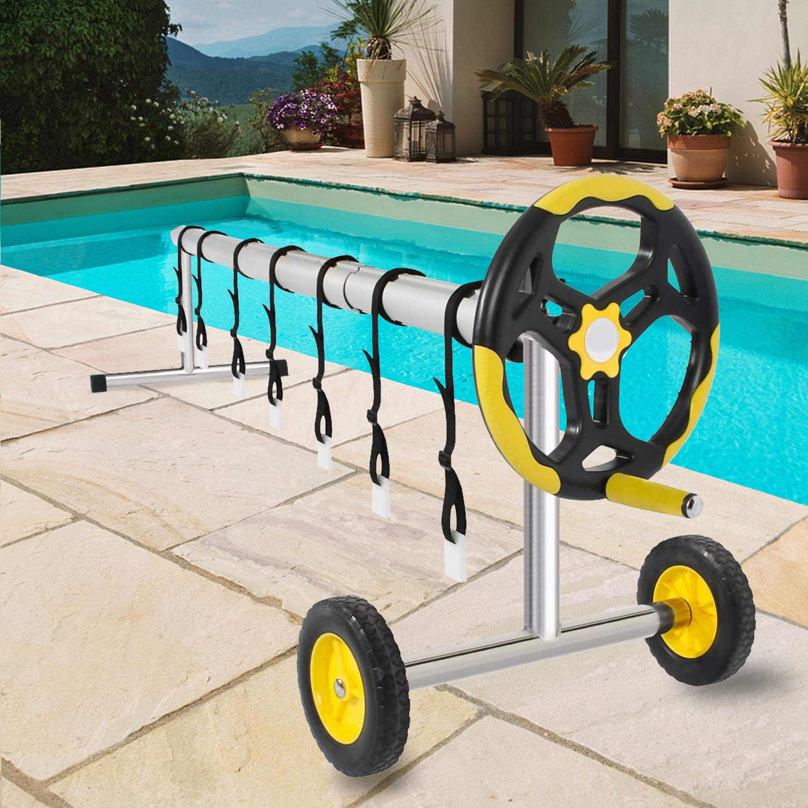 Us 24 99 Set Of 8 Pool Solar Cover Reel Attachment Kits Inforleann Com Pool Solar Cover Reel Attachment Kits, 10 Foot Above Ground Pool Cover Reel