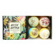 Spa Bubble Bath Body Care Aromatherapy Moisturizing Flower Fizzy Bath Bomb 4Pcs Gift Set