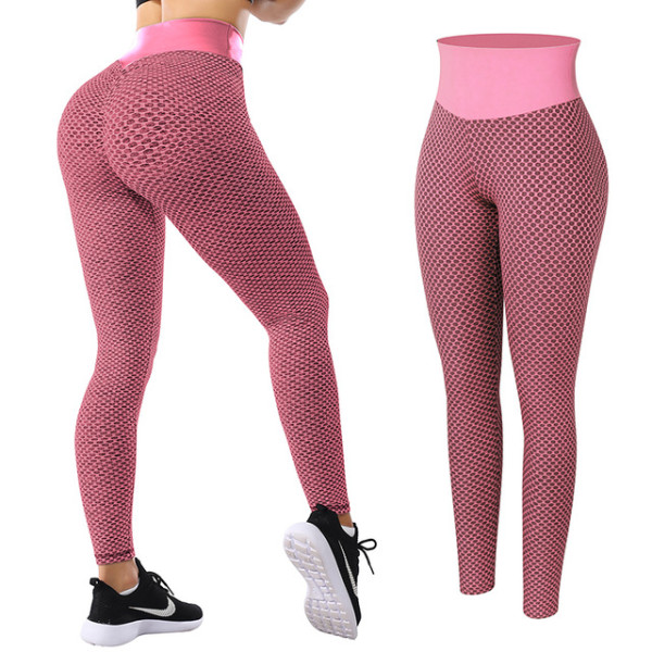 US 25.00 Women High Waist Leggings No See Through Thick Fitness