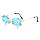 Wholesale 2021 Stylish Womens Statement Drip Shades Sun Glasses Sunglasses Bulk