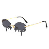 Wholesale 2021 Stylish Womens Statement Drip Shades Sun Glasses Sunglasses Bulk