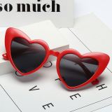 Pink Pc Frame Material And Fashion Heart Shaped Womens Sun Glasses Sunglasses