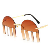 High Quality Fashionable Modern Custom Fashion Cool Decorative Stylish Female Sunglasses