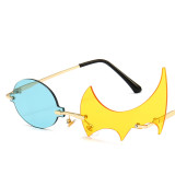 Irregular Personalised Eyewear Personalized Sun Glasses Sunglasses