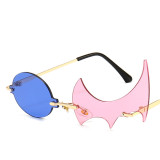 Irregular Personalised Eyewear Personalized Sun Glasses Sunglasses