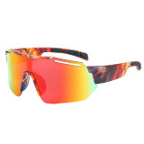 2021 Fashion Sunglasses Big Frame Outdoor Cycling Glasses HJ-XSY9921