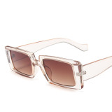 2020 Gafas Rectangulares Brown Black Trendy Fashion Retro Vintage Women Tiny Small Square Frame Sun Glasses Rectangle Sunglasses