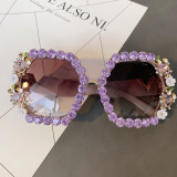 Wholesale 2021 Women Luxury Rhinestone Sun Glasses Sunglasses