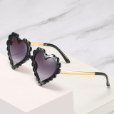 Custom 2021 Kids Shades Sun Glasses Childrens Heart Sunglasses