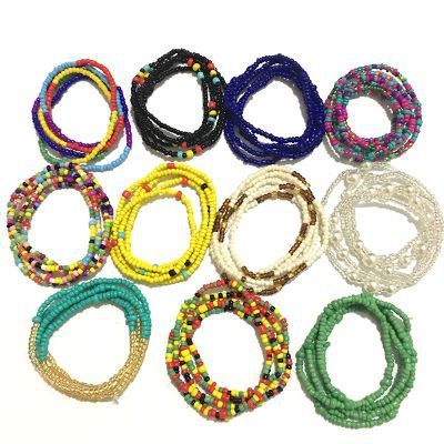 Wholesale Belly Beads Online Tie On African Waist Beads In Bulk