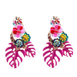 2021 Hot Africa Pot Leaf Drop Earring