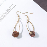 Wood Fashion African Wood Earrings Jewelry