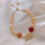 2021 Fashion Stone Beaded Bracelet Pearl