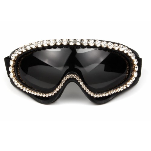 Rhinestone Goggles Ladies Windproof Sunglasses Fashion Trend Handmade Diamond Sunglasses