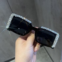 New Handmade Women's Rhinestone Sunglasses