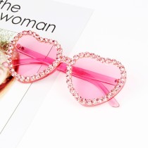 New Flower Candy Heart Diamond Sunglasses