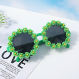 2022 New Female Flower Sunglasses