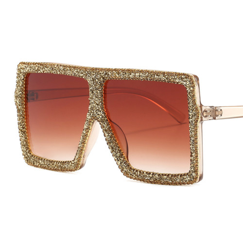 New Luxury Ladies Fashion Rhinestone Sunglasses