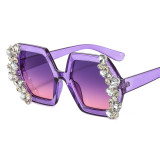 New Luxury Rhinestone Women Fashion Sunglasses