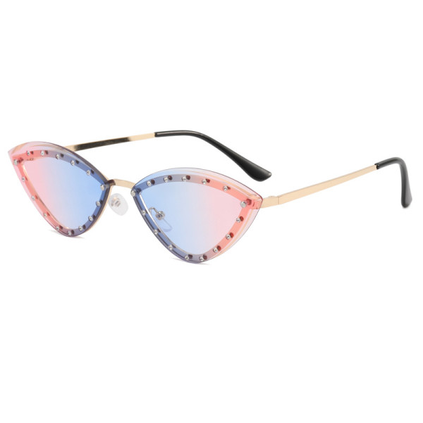 New Colorful Diamond Sunglasses