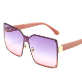 New One-Piece Large Square Sunglasses